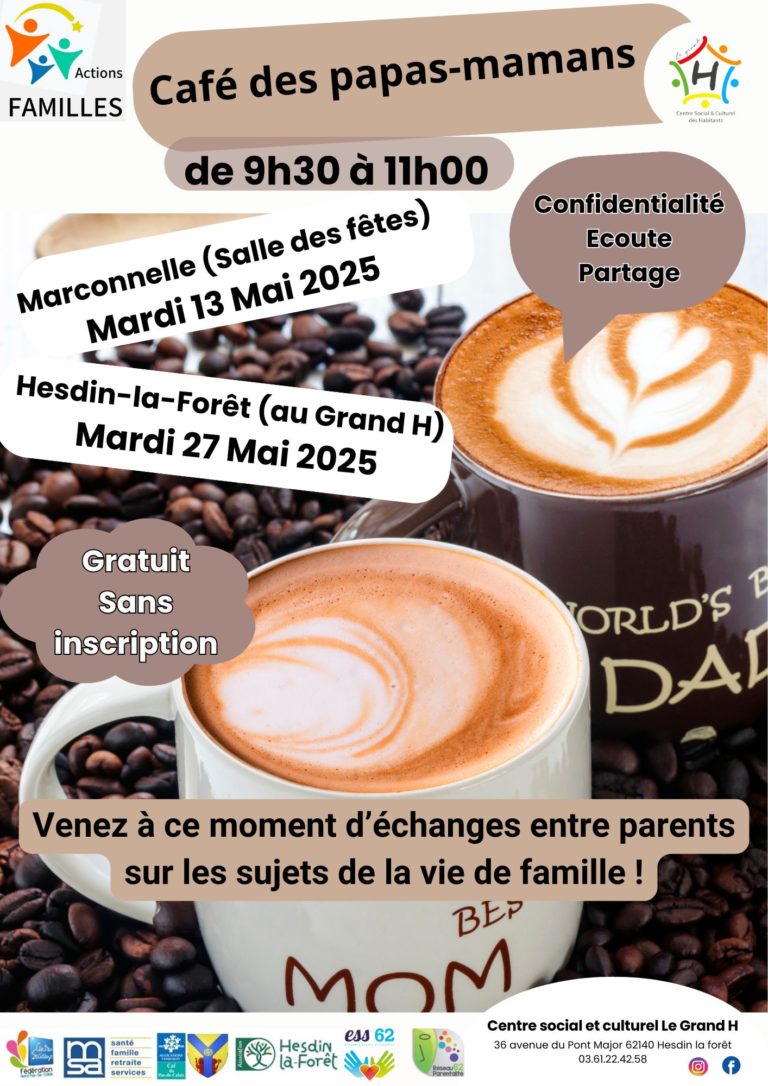 Lire la suite à propos de l’article Café des papas mamans
